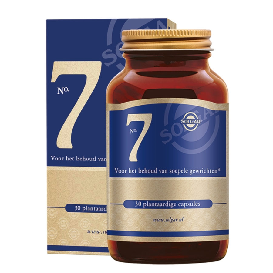 Solgar No. 7 – 30 capsules | Voor Soepele Gewrichten, Kraakbeen & Mobiliteit