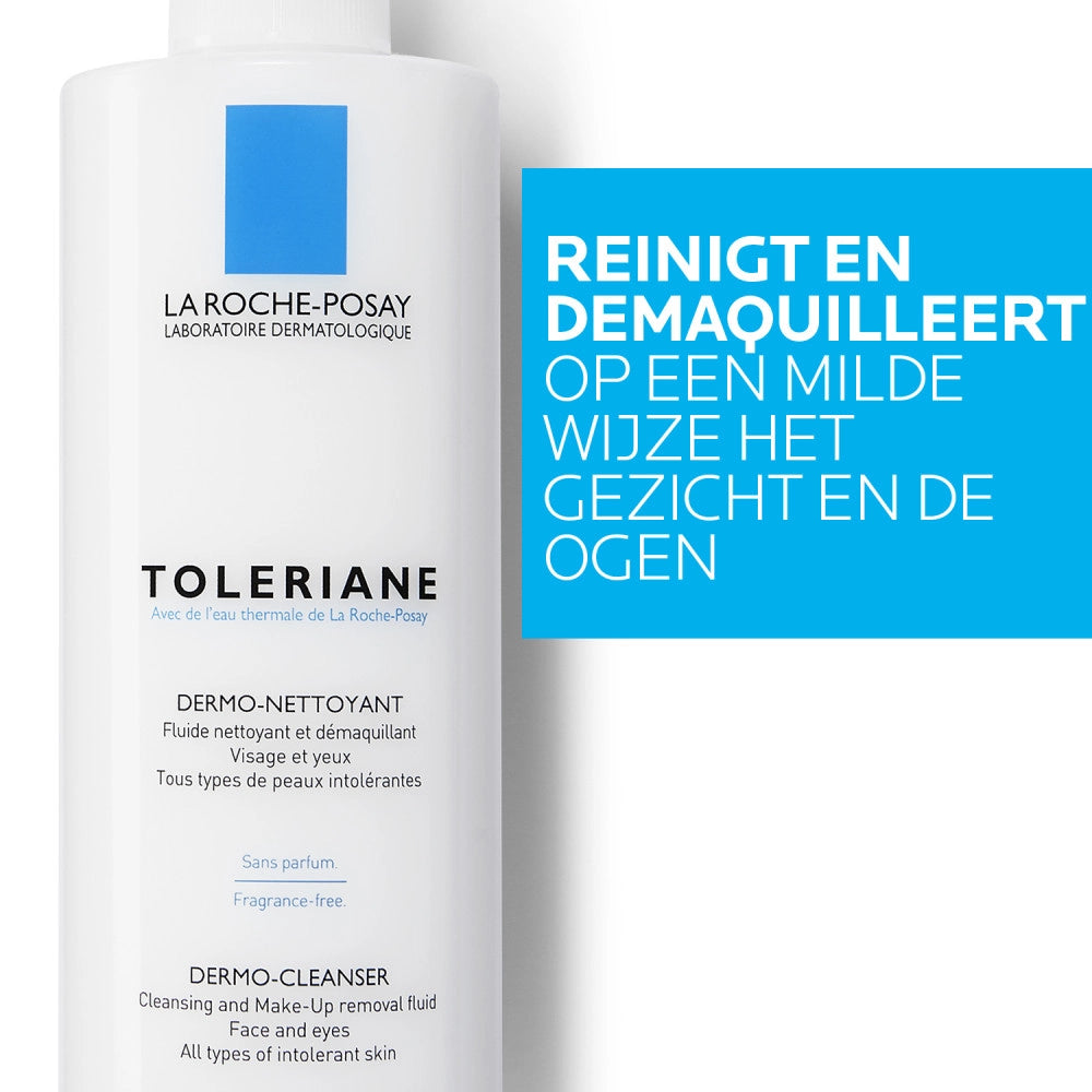 La Roche-Posay Toleriane Reinigingslotion 400ml – Zachte Reiniging voor een Gevoelige Huid