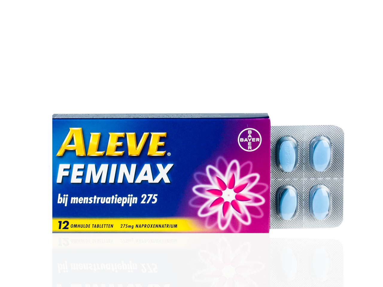 Aleve Feminax 12 stuks 275mg - Speciaal Ontwikkeld voor Menstruatiepijn