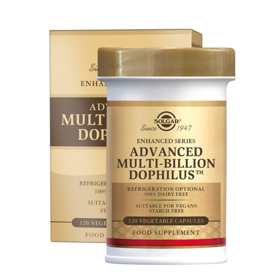 Solgar Advanced Multi-Billion Dophilus – Krachtige Probiotische Ondersteuning voor een Gezonde Darmflora