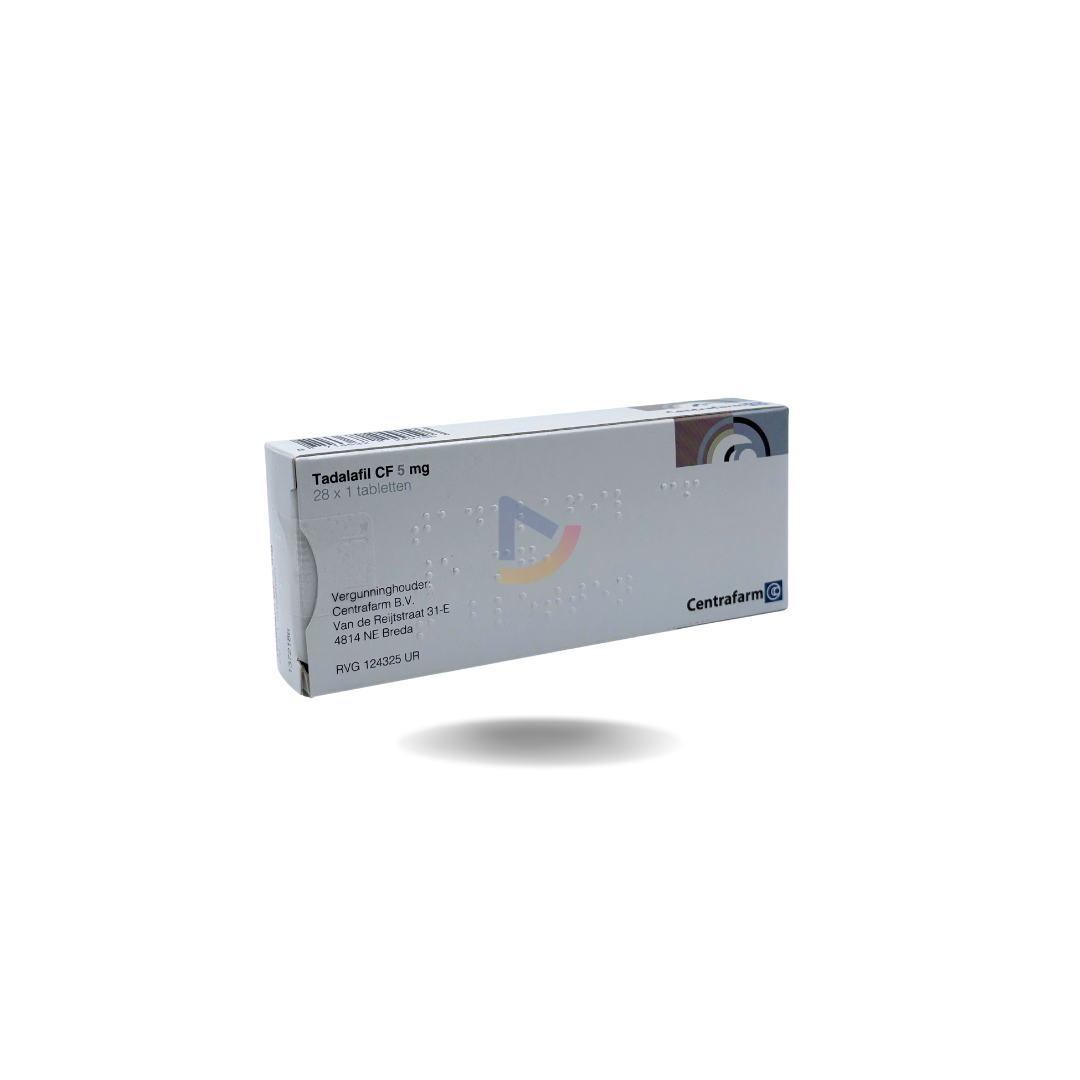 Tadalafil 5 mg – Dagelijks gebruik bij erectieproblemen | 28 tabletten