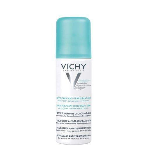 Vichy Deodorant Intense Transpiratie Spray 48 uur 125ml – Langdurige Bescherming en Frisheid