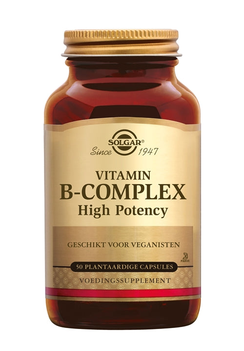 Solgar Vitamine B-Complex – Activeert Energie en Ondersteunt Sterk Haar