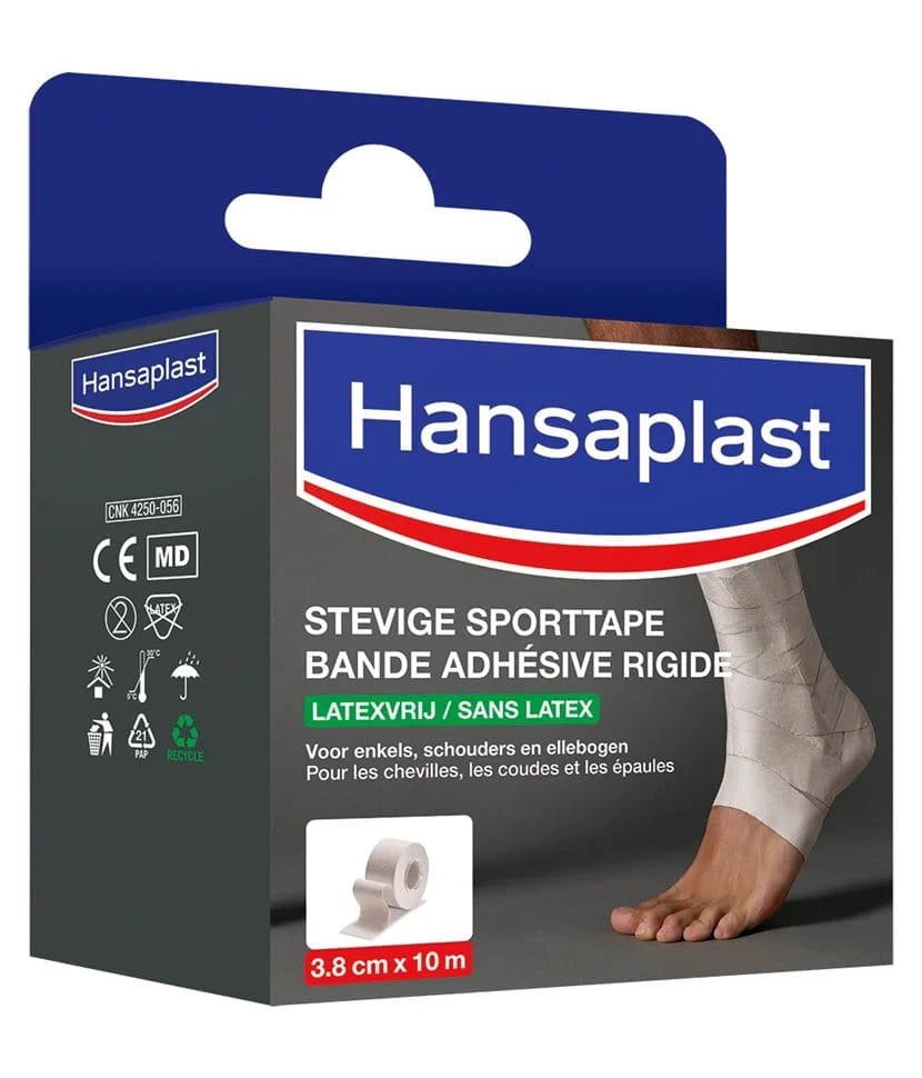 Hansaplast Sporttape 3,8cm x 10m – Stevige ondersteuning bij sportblessures