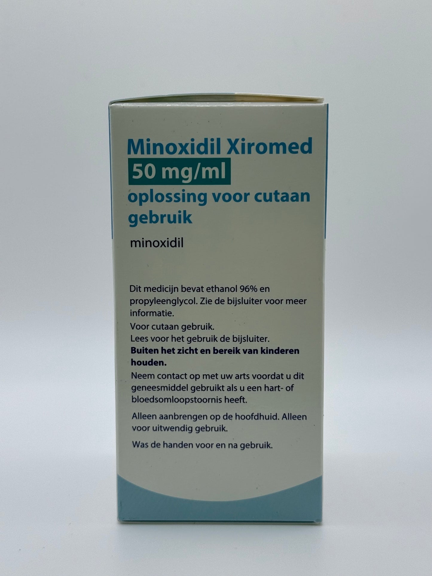 Minoxidil Xiromed 50mg/ml – 60ml haargroeimiddel bij erfelijke haaruitval voor mannen