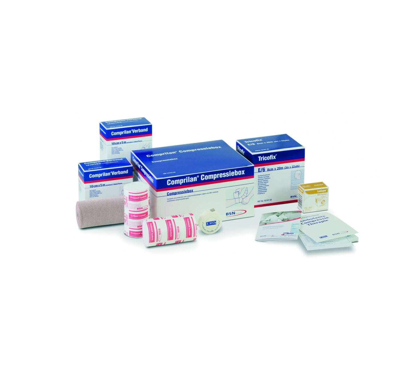 Comprilan Compressiebox – Complete Zwachtelset voor Effectieve Compressietherapie
