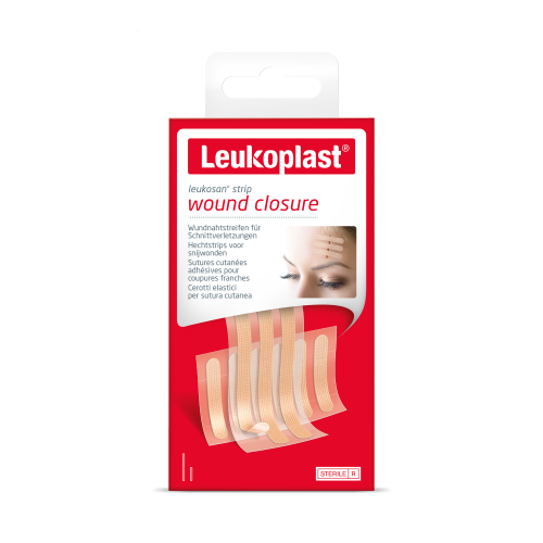 Leukoplast Leukosan Strip – Flexibele en Atraumatische Wondhechting voor Kleine Wonden