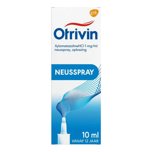 Otrivin Xylometazoline HCI 1mg/ml Neusspray bij een verstopte neus 10ml