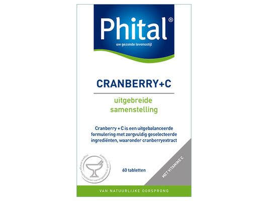 Phital Cranberry + C Tablet