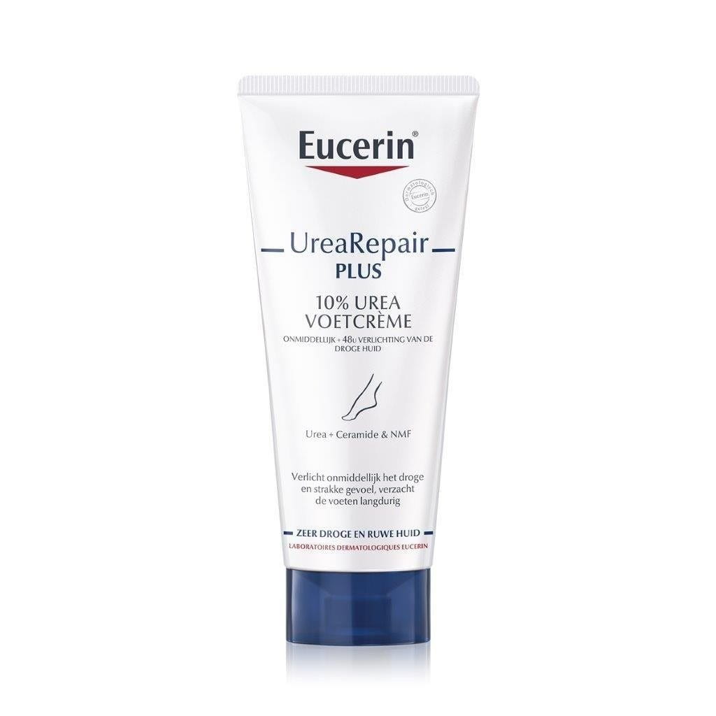Eucerin UreaRepair PLUS Voetcrème 10% Urea 100ml – Voor Droge en Extreem Droge Voeten