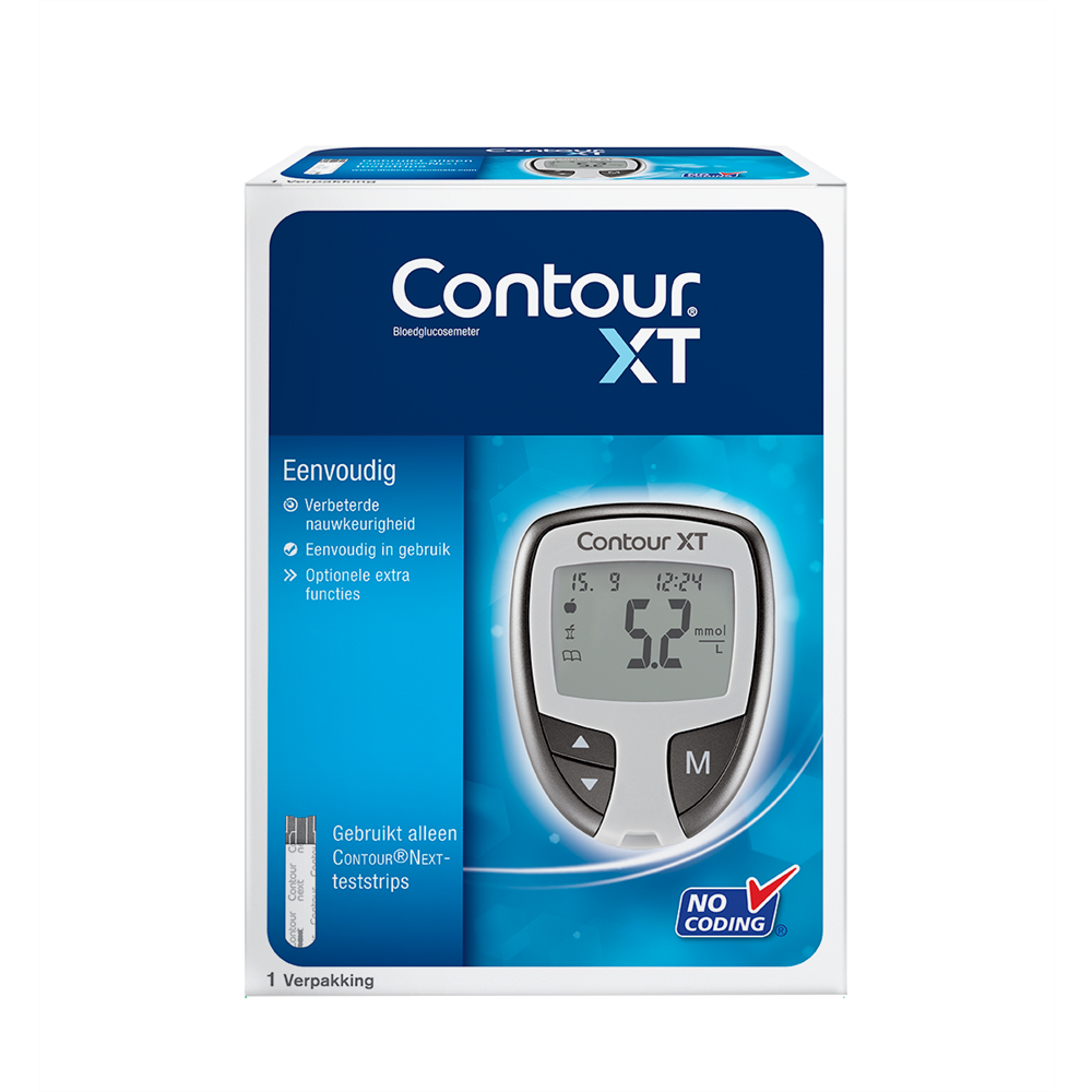 Contour XT - Glucosemeter Startpakket