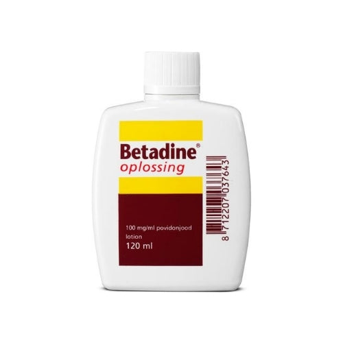 Betadine Oplossing 100mg/ml – Voor Betrouwbare Desinfectie van Wonden
