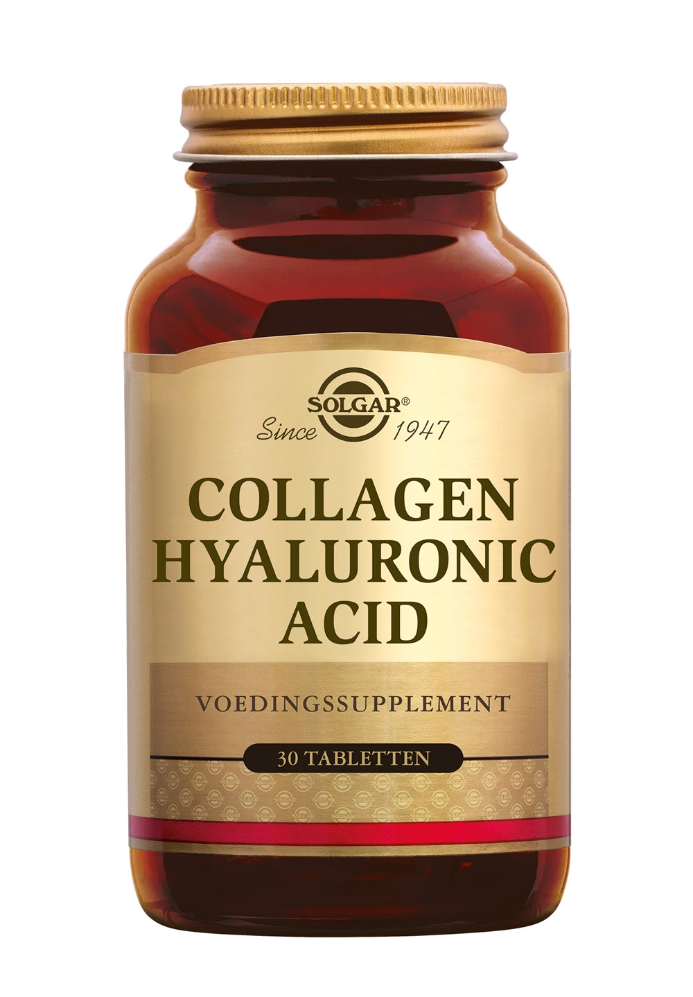 Solgar Collagen Hyaluronic Acid Complex 30 tabletten – Voor Stevige Huid en Hydratatie