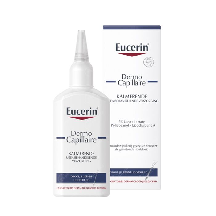 Eucerin DermoCapillaire Kalmerende Urea Hoofdhuidverzorging 100ml – Hydratatie en Kalmering voor de Droge, Gevoelige Hoofdhuid