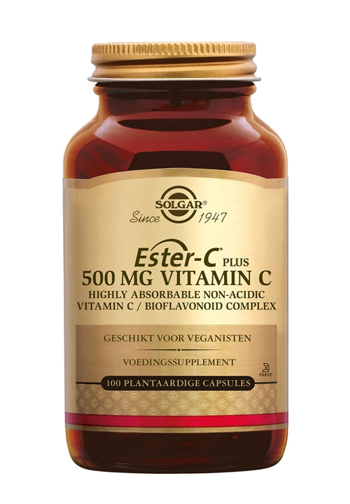 Solgar Ester-C® Plus 500 mg – Verhoog je Weerstand met Effectieve Vitamine C