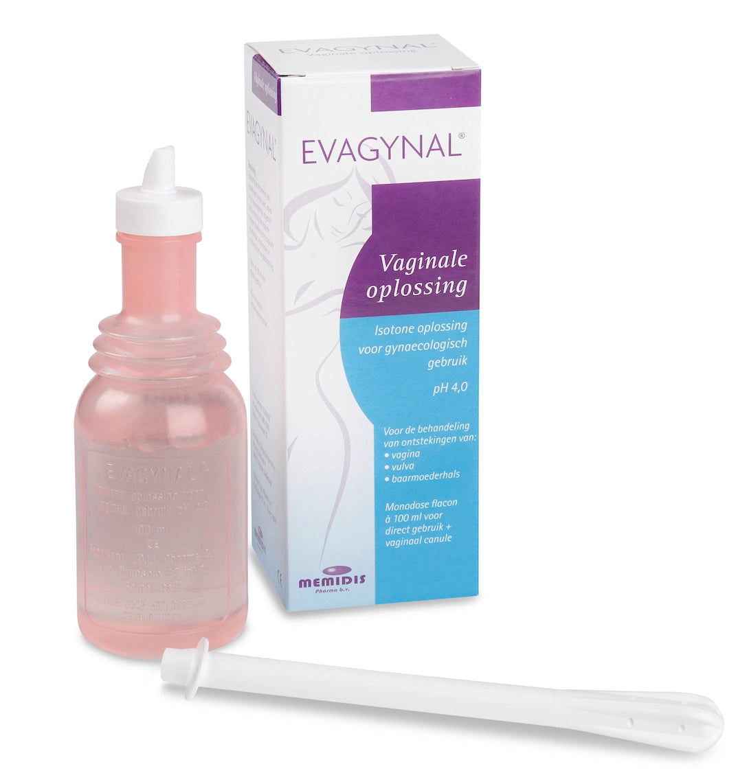 Evagynal Vaginale Oplossing 100ml – Eénmalige Behandeling voor Bacteriële Vaginose