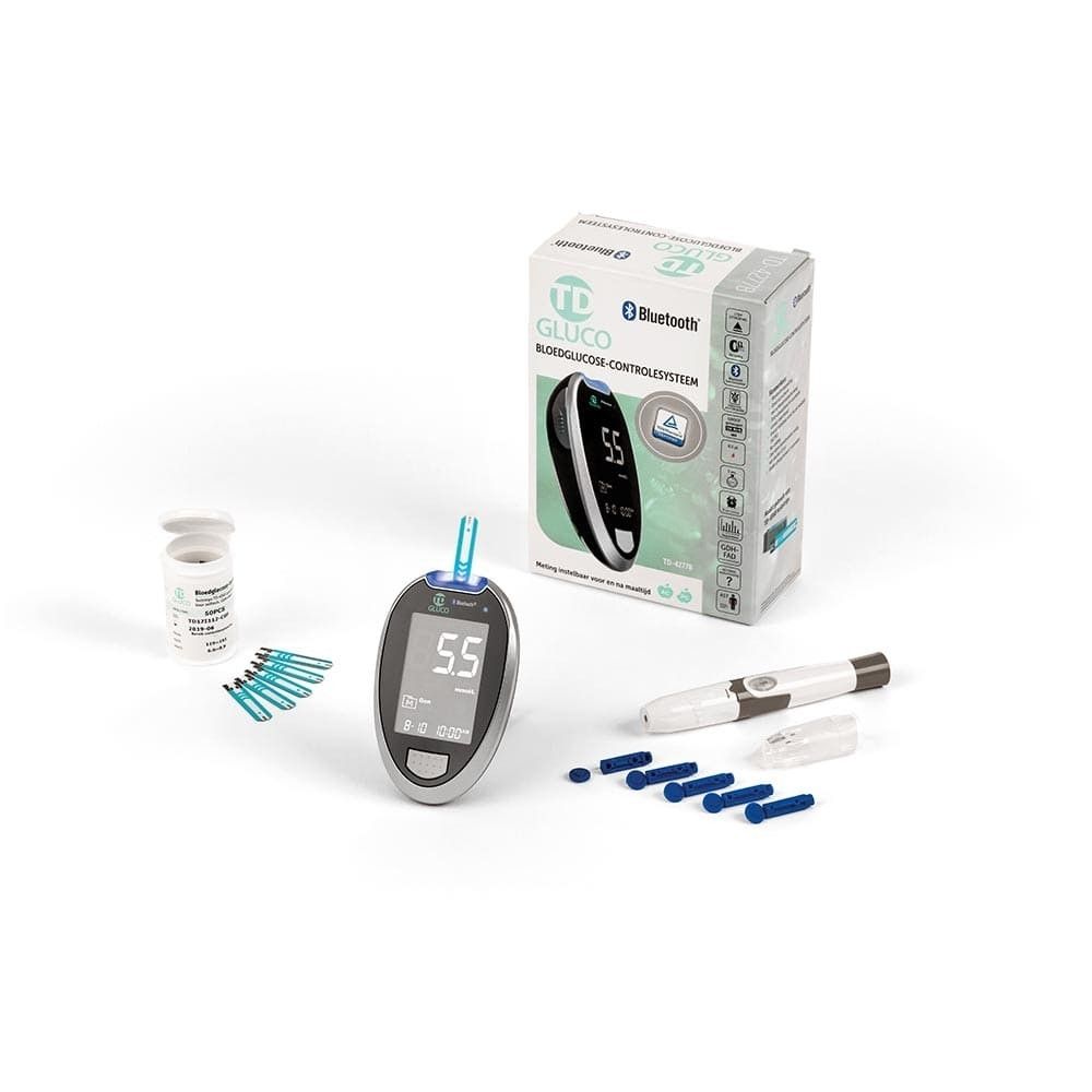 Ht One TD Bluetooth Glucosemeter Startpakket