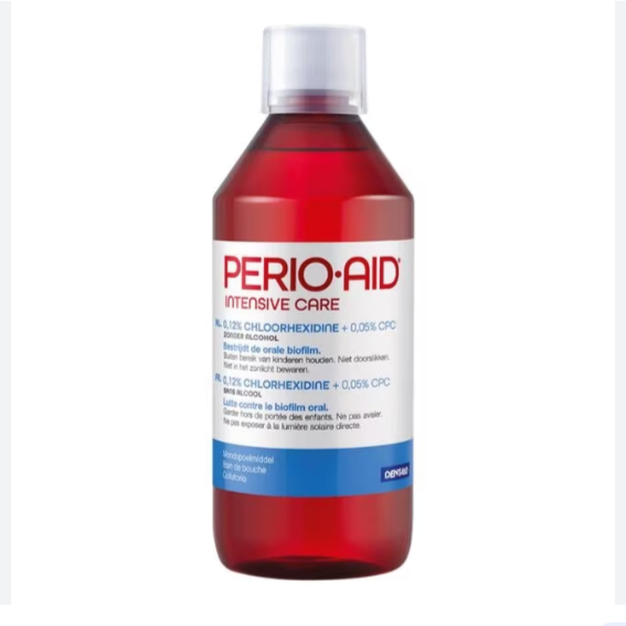 PERIO•AID Intensive Care Mondspoeling 500 ml – Voor Intensieve Ondersteuning van de Mondhygiëne