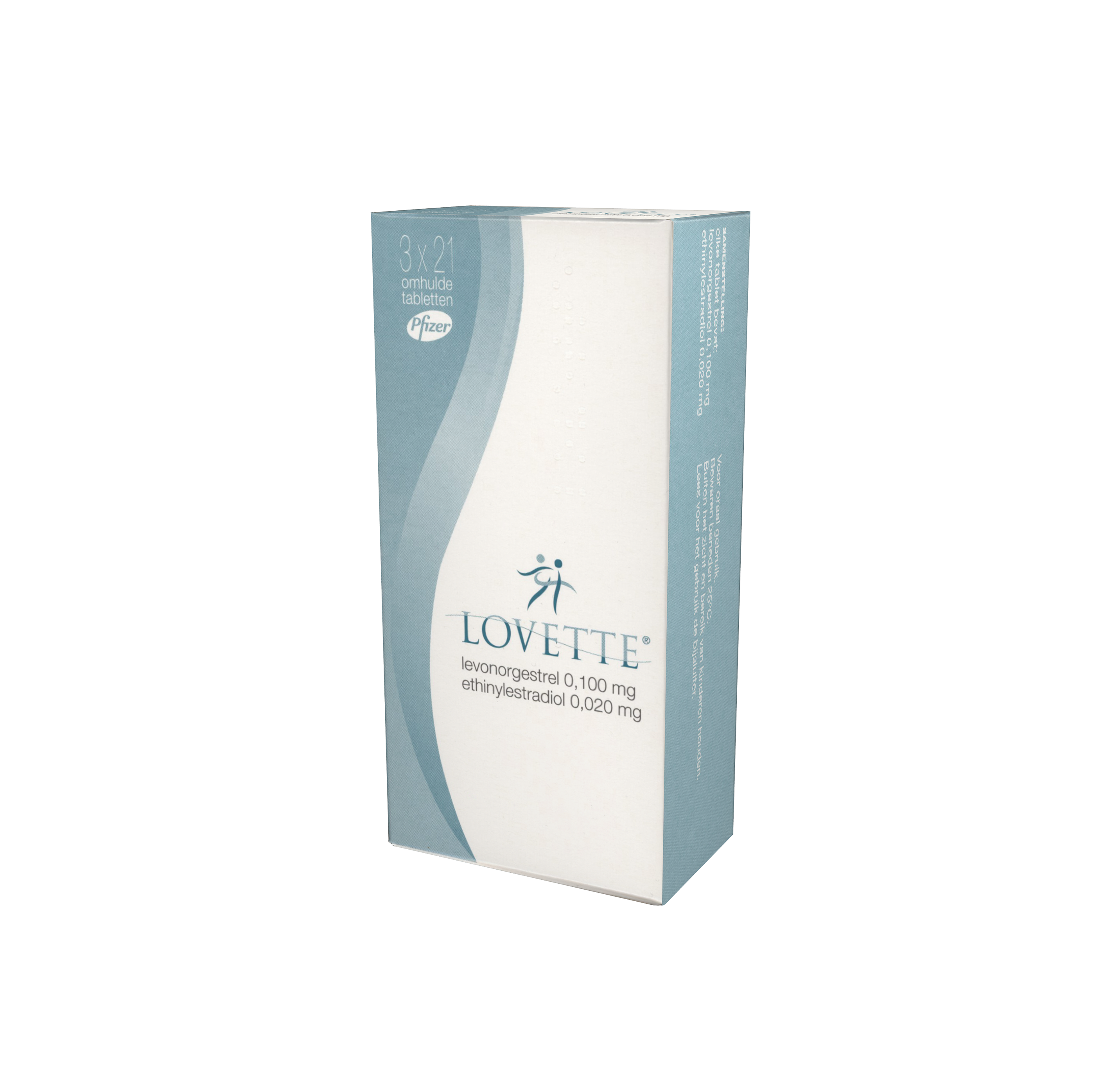 Lovette – combinatiepil online bestellen met recept (3 strips, 63 tabletten)