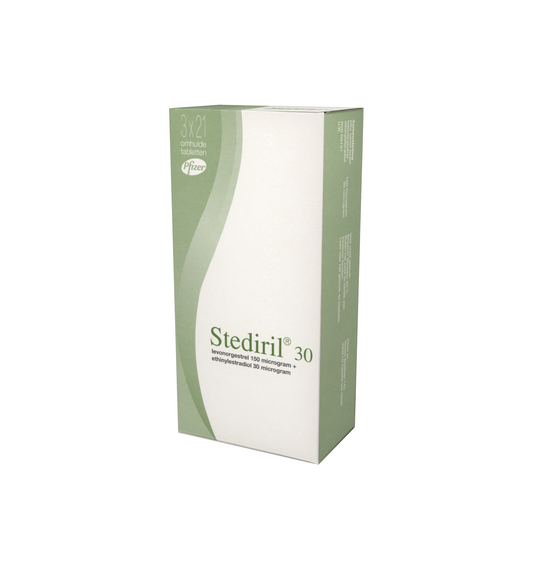 Stediril 30 Levonorgestrel/Ethinylestradiol 0,15/0,03 Pfizer