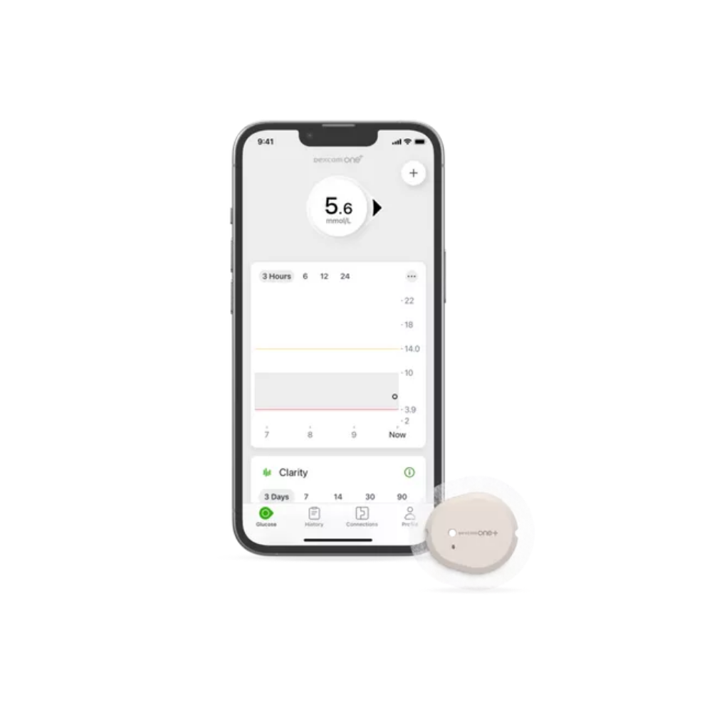 Dexcom ONE+ CGM-sensor – Continue Glucosemonitoring zonder Vingerprikken