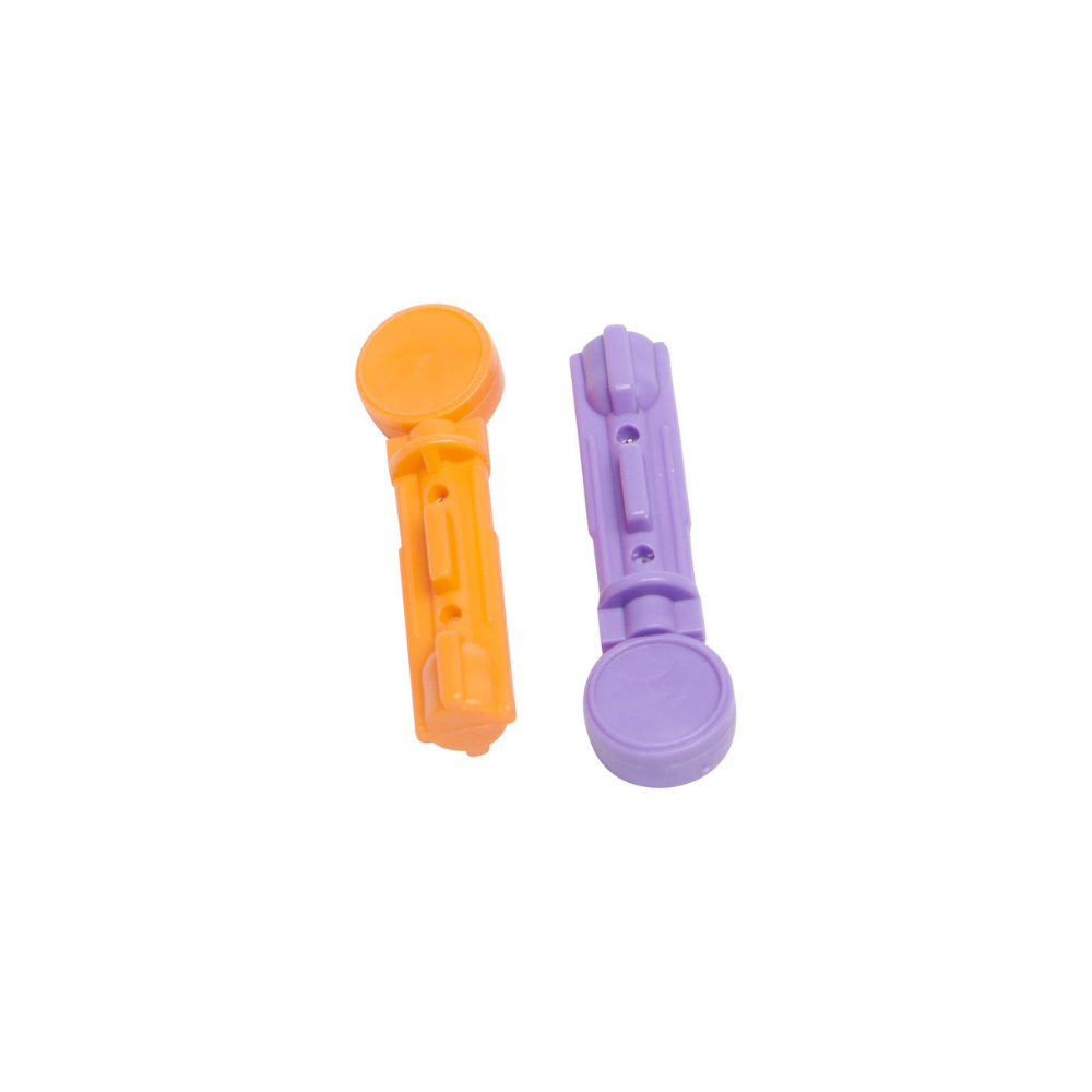 Microlet Gekleurde Lancetten – Comfortabele en Betrouwbare Lancetten voor Bloedcontrole - 200 stuks