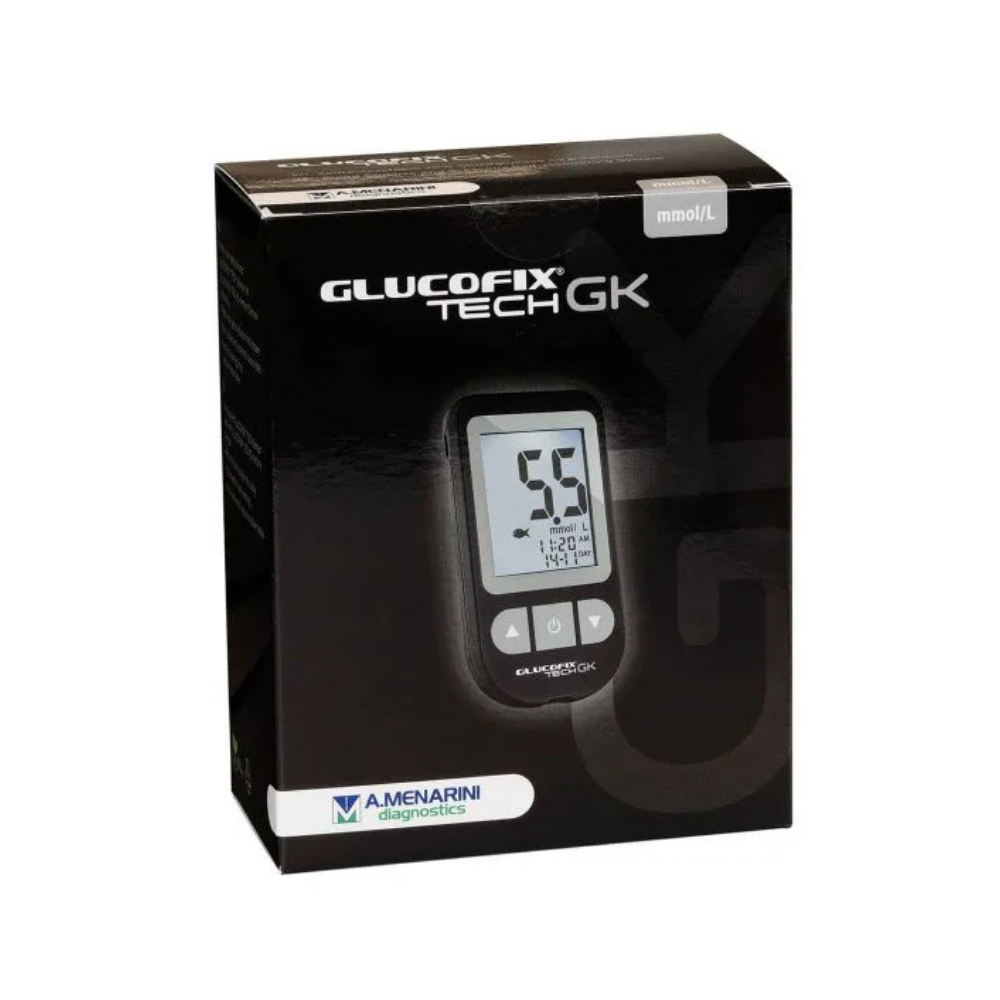 Glucofix TECH GK Glucosemeter Startpakket – Nauwkeurige Bloedglucose- en Ketonmeting