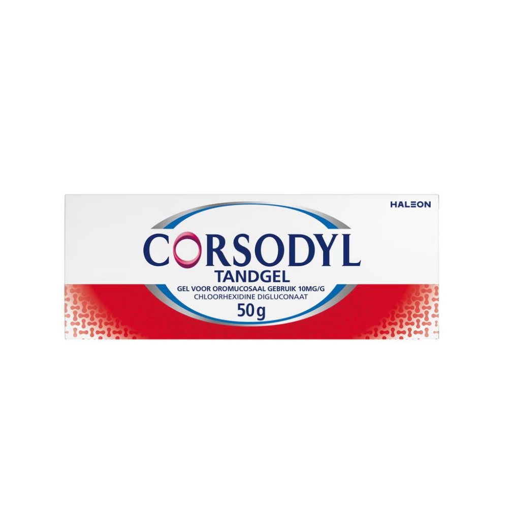 Corsodyl Tandgel 50 g – Gezond Tandvlees & Minder Plaque