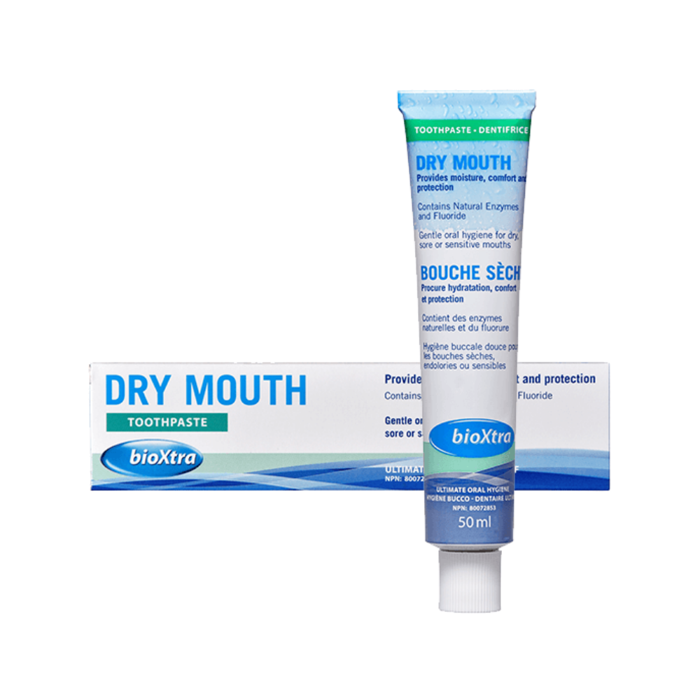 BioXtra Tandpasta Droge Mond 50 ml – Stimuleert Speekselproductie