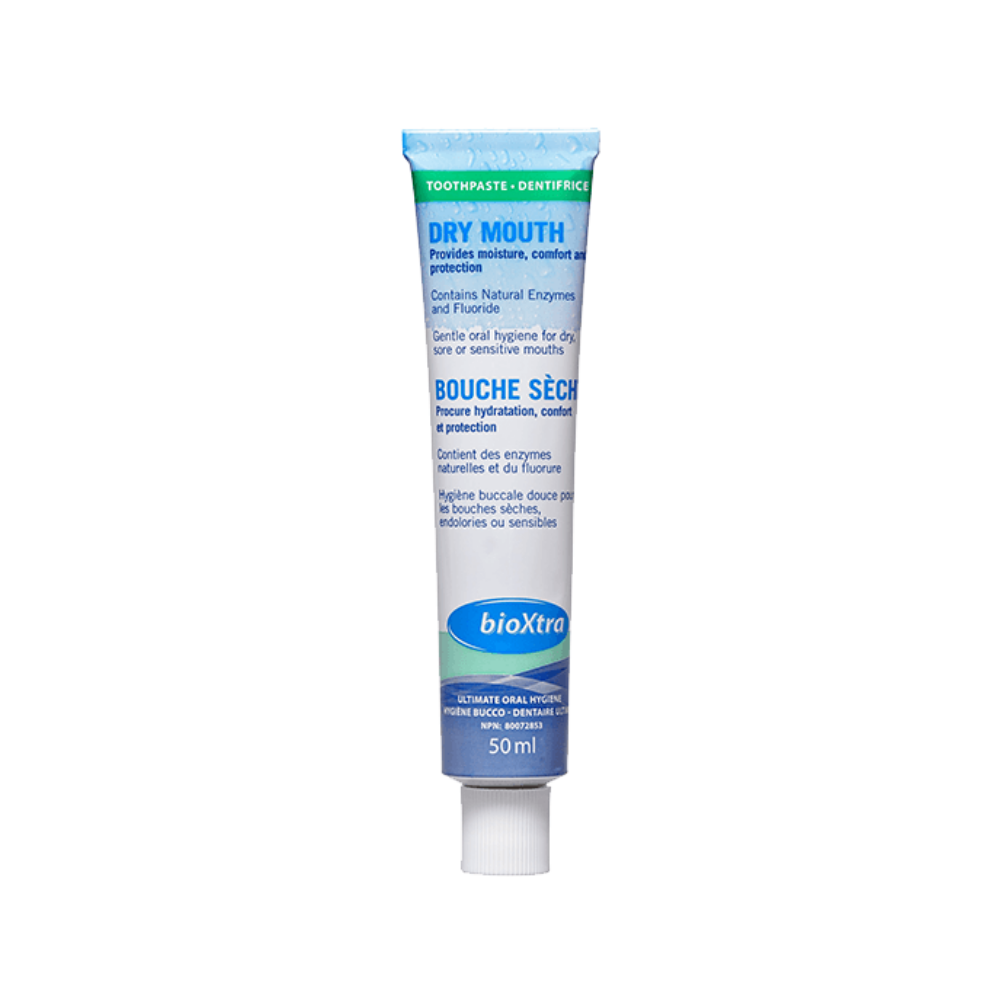 BioXtra Tandpasta Droge Mond 50 ml – Stimuleert Speekselproductie