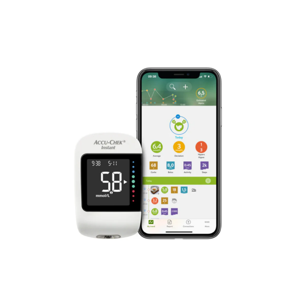 Accu-Chek Instant Bloedglucosemeter – Betrouwbare en Gebruiksvriendelijke Glucosemeting