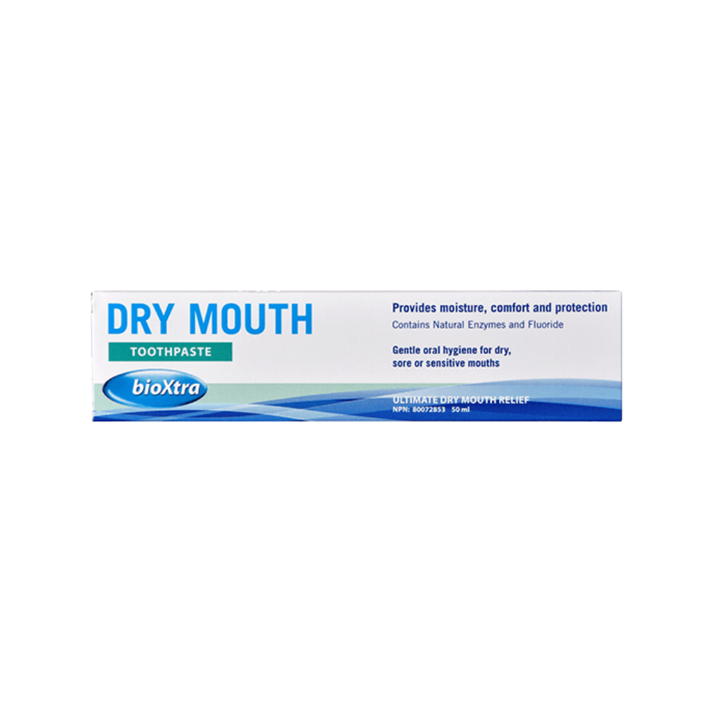 BioXtra Tandpasta Droge Mond 50 ml – Stimuleert Speekselproductie