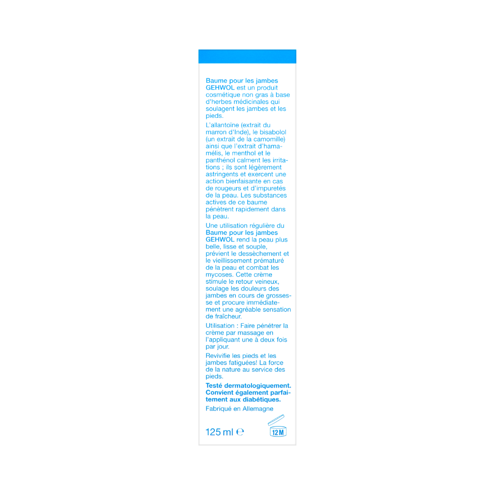 Gehwol Beenbalsem 125 ML – Verzorging Vermoeide en Zware Benen