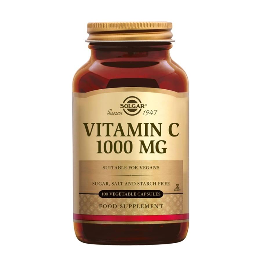 Solgar Vitamin C 1000 mg – Versterk je Immuunsysteem en Weerstand