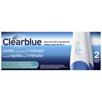 Clearblue Snelle Detectie Zwangerschapstest 2 stuks – Uitslag vanaf 1 minuut