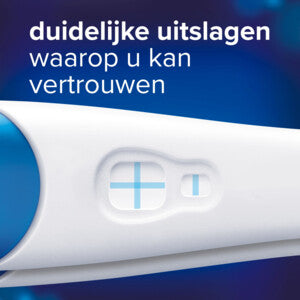 Clearblue Snelle Detectie Zwangerschapstest 2 stuks – Uitslag vanaf 1 minuut