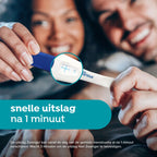 Clearblue Snelle Detectie Zwangerschapstest 2 stuks – Uitslag vanaf 1 minuut