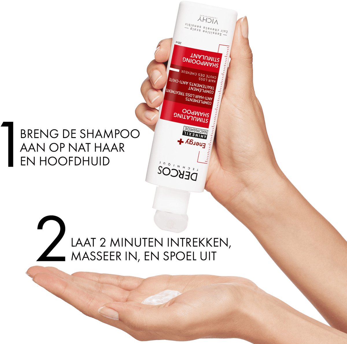 Vichy Dercos Energy+ Shampoo 400ml – Versterkende Shampoo met Aminexil