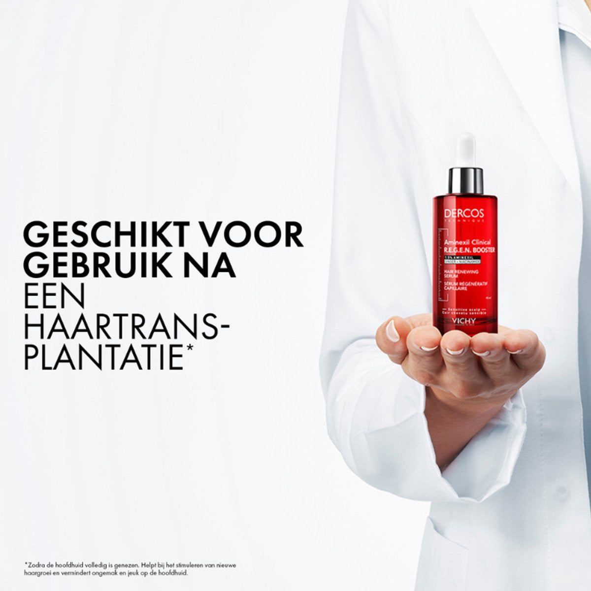 Vichy Dercos Aminexil Clinical R.E.G.E.N. Booster Serum 90ml – Hoofdhuidserum bij Haarverlies