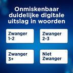 Clearblue Digitale Zwangerschapstest met Wekenindicator 1 stuk – Uitslag in woorden