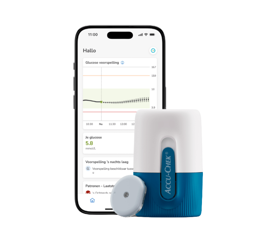 Accu-Chek SmartGuide CGM Sensor – Continue Glucose Monitoring zonder vingerprikken