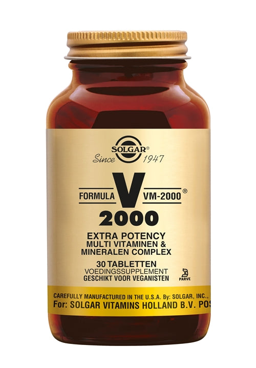 Solgar Formula VM-2000 – Multivitaminen en Mineralen voor Energie en Ondersteuning