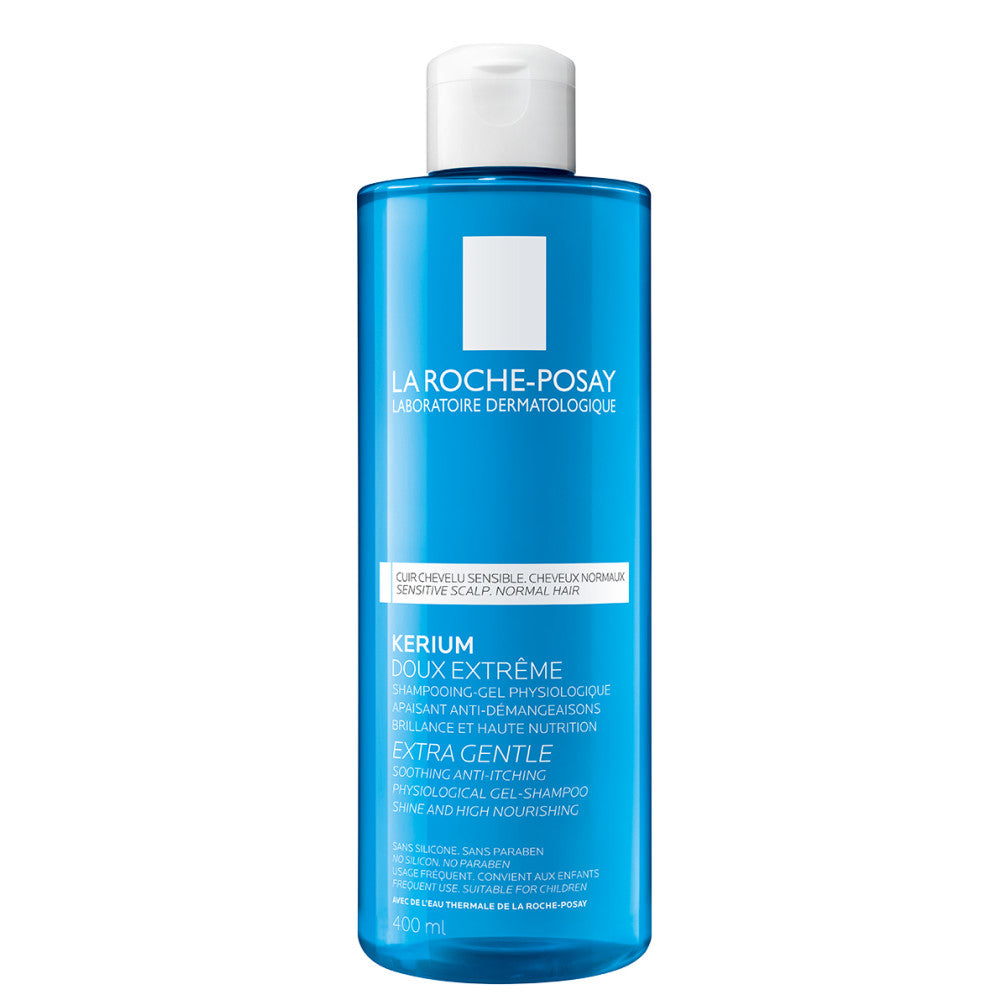 La Roche-Posay Kerium Extra Zachte Shampoo Gel 400ml – Voor de Gevoelige Hoofdhuid
