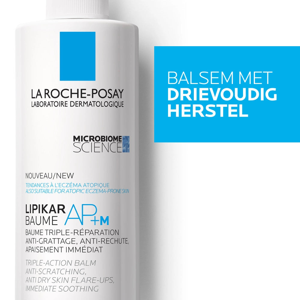 La Roche-Posay Lipikar Baume AP+M 400ml – Intensieve Verzorging voor een Gevoelige en Droge Huid