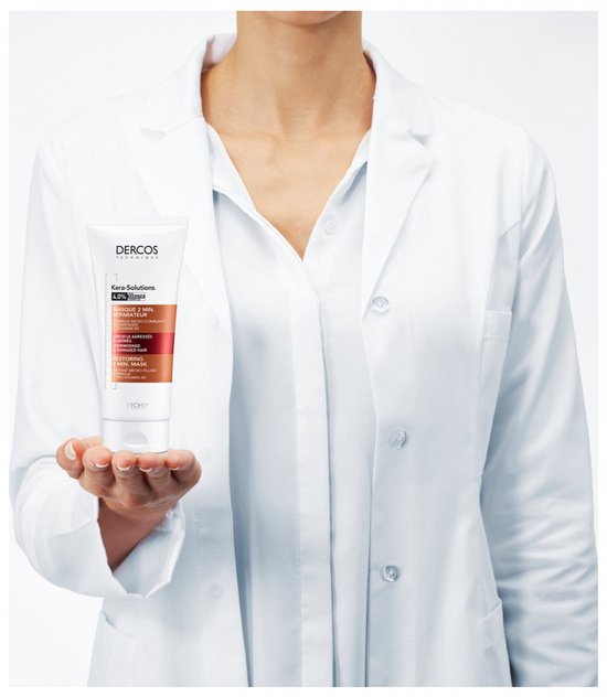 Vichy Dercos Kera-Solutions Herstellend 2-min Masker 200ml – Voor Beschadigd Haar