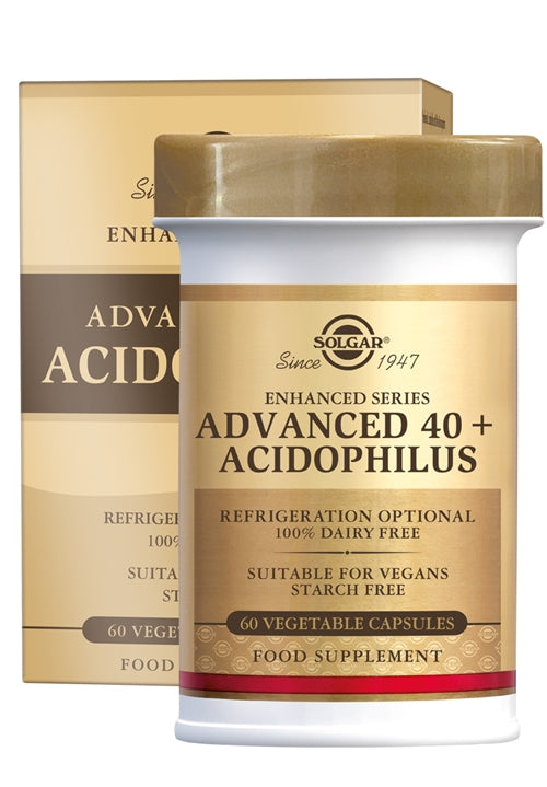 Solgar Advanced 40+ Acidophilus – Probiotische Ondersteuning voor een Gezonde Darmflora