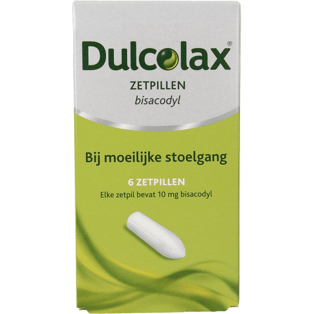 Dulcolax Bisacodyl 10mg Zetpillen – Snelle verlichting bij verstopping (6 stuks)
