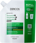 Vichy Dercos Anti-Roos DS Shampoo Droog Haar Navulling 390ml