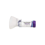 AeroChamber Flow-Vu Klein Masker voor Volwassenen | Effectieve inhalatie via puffer