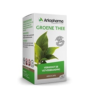 Arkocaps Groene Thee - Ondersteunt de vetstofwisseling